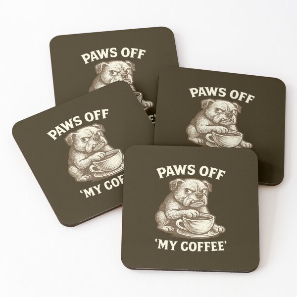 Item preview, funny cute dog coffee lover designed and sold by halazidan.