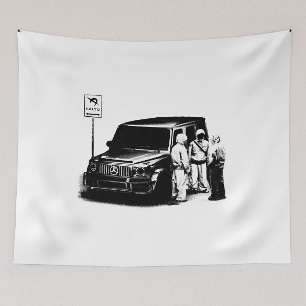 Item preview, Mercedes G-Wagon Streetwear Urban Art designed and sold by thundergearshop.