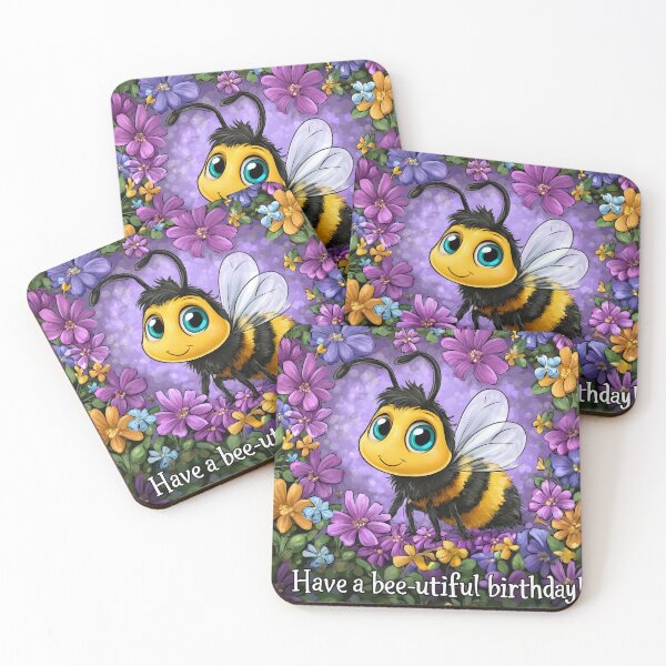 Item preview, Comic bee, birthday designed and sold by ARTelierDigital.