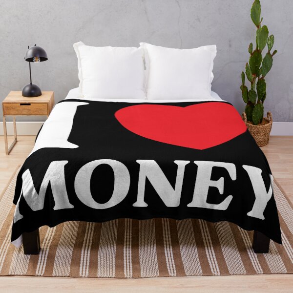 Item preview, I Love Money - Funny Wealth Lover Design designed and sold by CurlyDude.