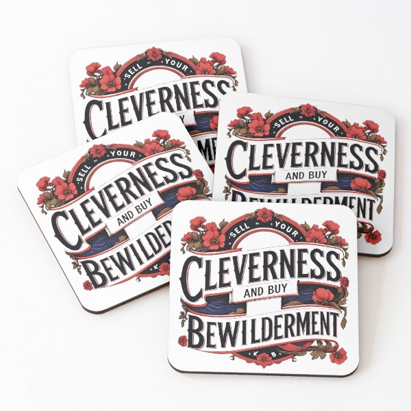 Item preview, Sell your cleverness and buy bewilderment 10 designed and sold by Tom-Johnson.