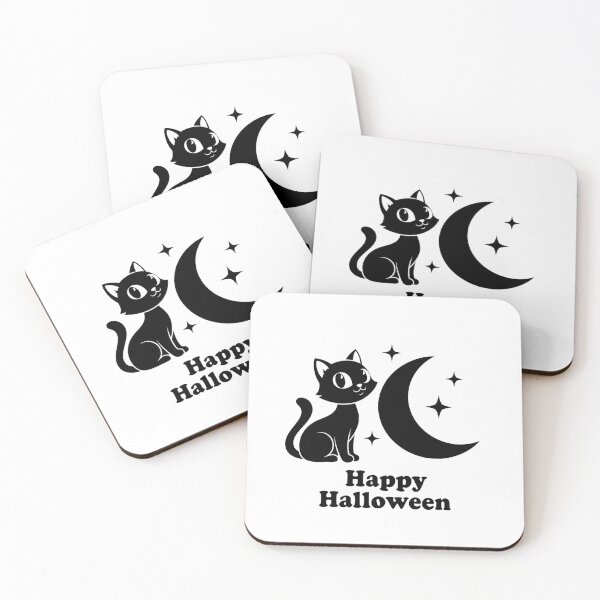 Item preview, Retro Black Cat T-Shirt - Vintage Happy Halloween & Spooky Season Gift designed and sold by Pingi-shop.
