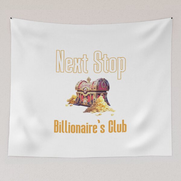 Item preview, Next Stop: Billionaire’s Club – Motivational Wealth and Success Design for Dreamers and Go-Getters designed and sold by Ani-24.