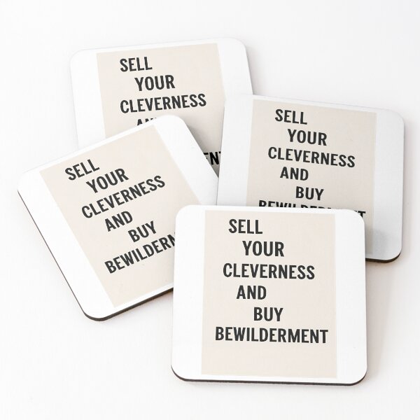 Item preview, Sell your cleverness and buy bewilderment 15 designed and sold by Tom-Johnson.
