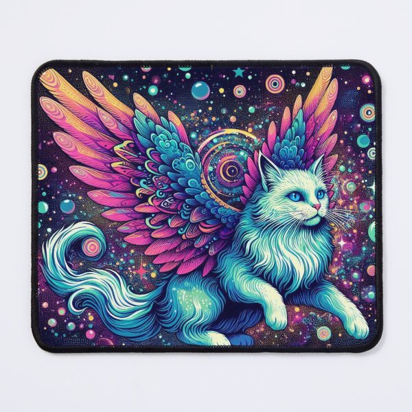 Item preview, cute fantastic mystic cat designed and sold by Dogandesighn.