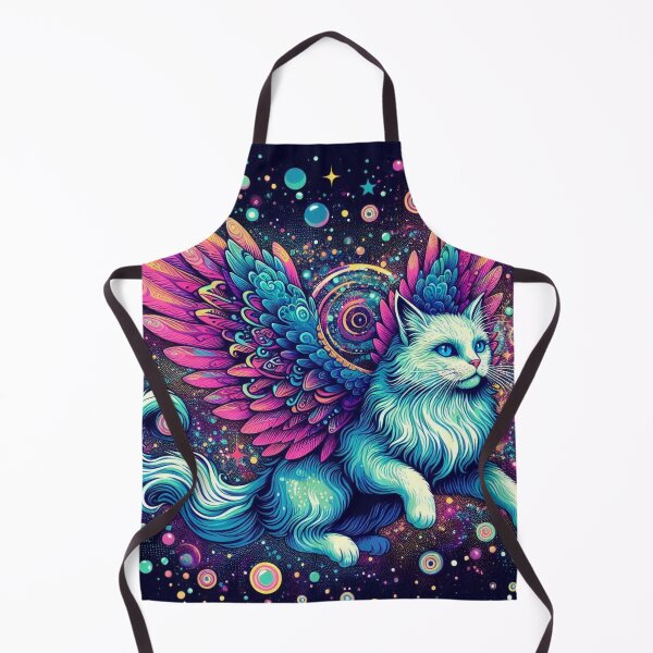 Item preview, cute fantastic mystic cat designed and sold by Dogandesighn.