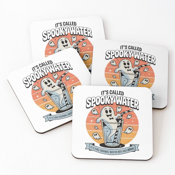 Item preview, It's Called Spooky Water It's Like Normal Water But Has Boos - Perfect gift for fans of Halloween, spooky spirits, and fun boozy jokes. designed and sold by ZyziowskyArt.