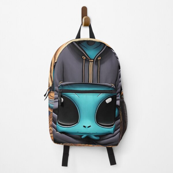 Item preview, Alien wearing a hoodie sitting in the lotus position meditating designed and sold by Colin Bentham.