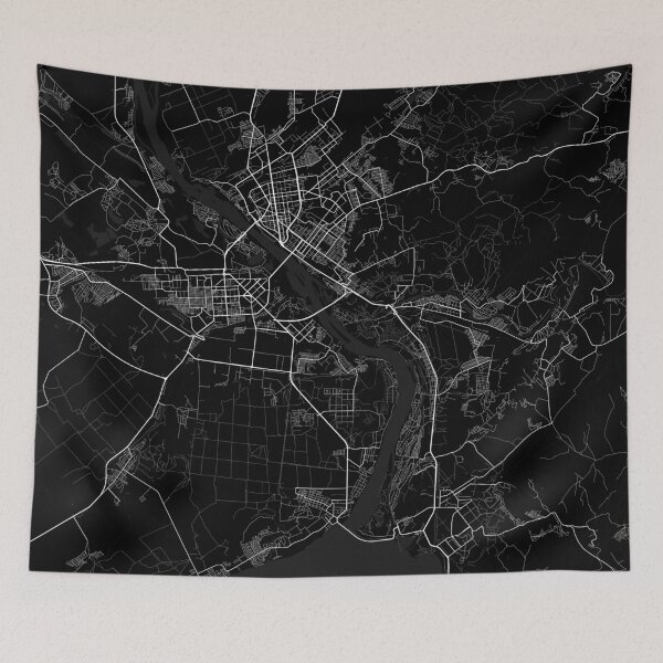 Item preview, Novosibirsk City Map of Russia - Full Moon designed and sold by deMAP.