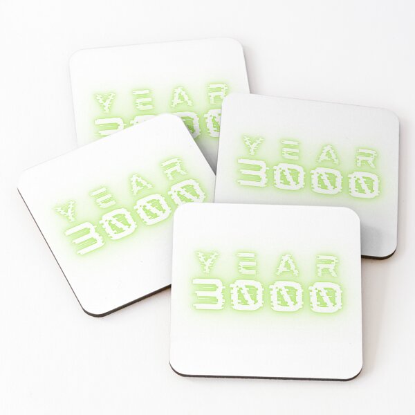 Item preview, Year 3000 | Futuristic Text Logo in Light Green designed and sold by athanasioungr.