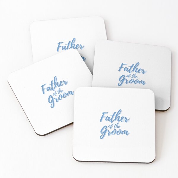 Item preview, Stylish Blue Script Father of the Groom designed and sold by DixieGirlStudio.