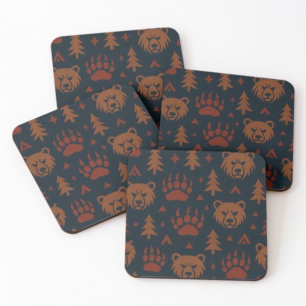 Item preview, Grizzly Wilderness Pattern designed and sold by GrizzlyJohns.