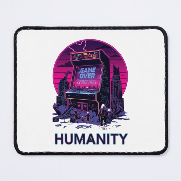 Item preview, Game Over Humanity designed and sold by Pixelogia.