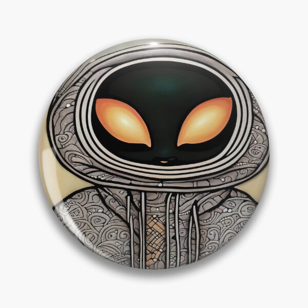 Item preview, Alien wearing a hoodie sitting in the lotus position meditating designed and sold by Colin Bentham.