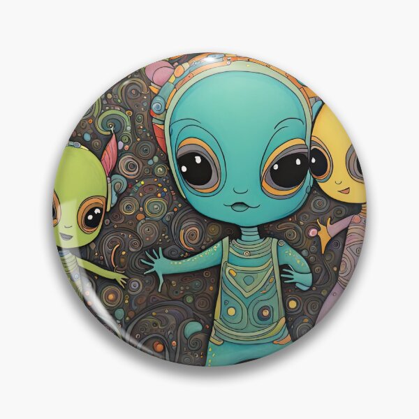 Item preview, Alien toddlers having fun playing designed and sold by Colin Bentham.