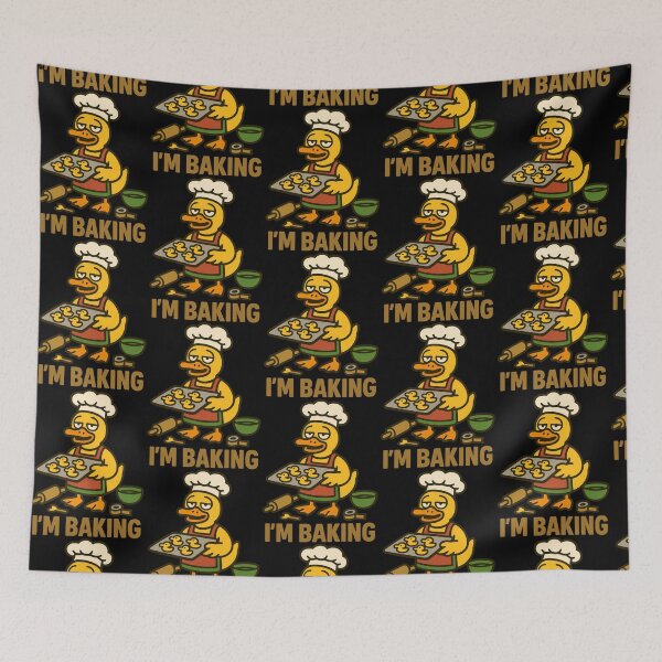 Item preview, I’m Baking Funny Duck Kitchen Design designed and sold by TeeTimeTreasure.