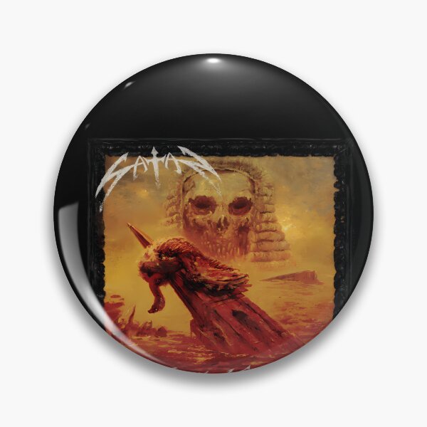 Item preview, Satan Nwobhm - Earth Infernal Album 2022 designed and sold by ChicArtBitte.