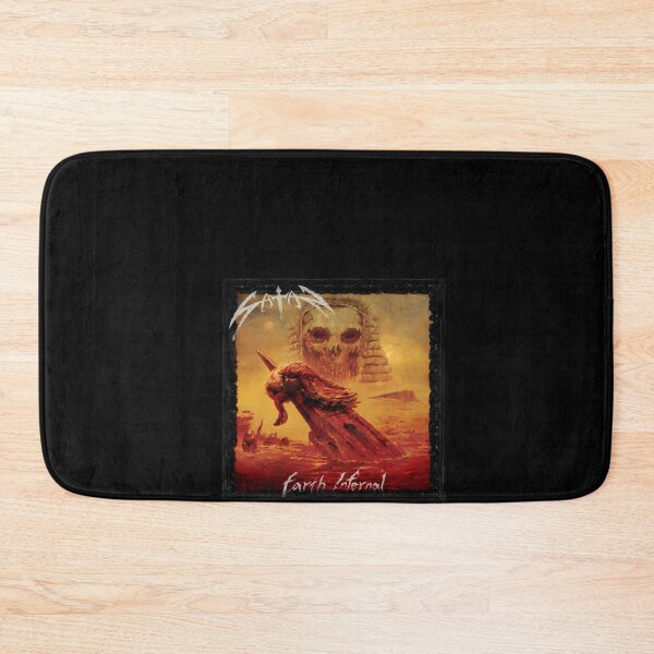 Item preview, Satan Nwobhm - Earth Infernal Album 2022 designed and sold by ChicArtBitte.