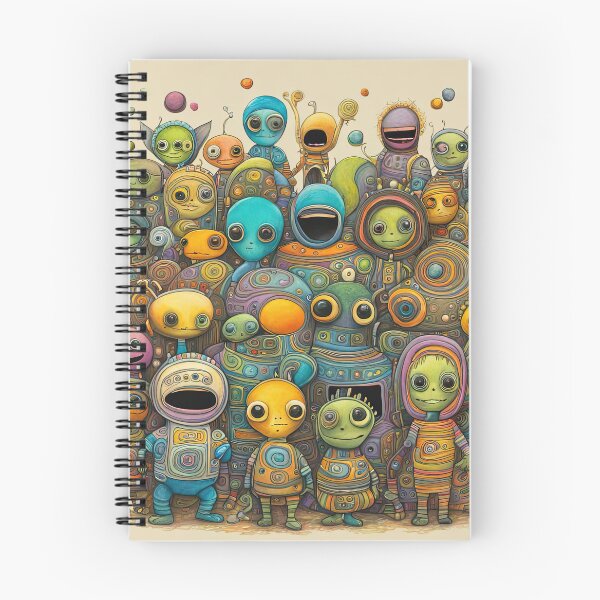 Item preview, Alien toddlers having fun playing designed and sold by Colin Bentham.