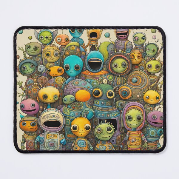 Item preview, Alien toddlers having fun playing designed and sold by Colin Bentham.