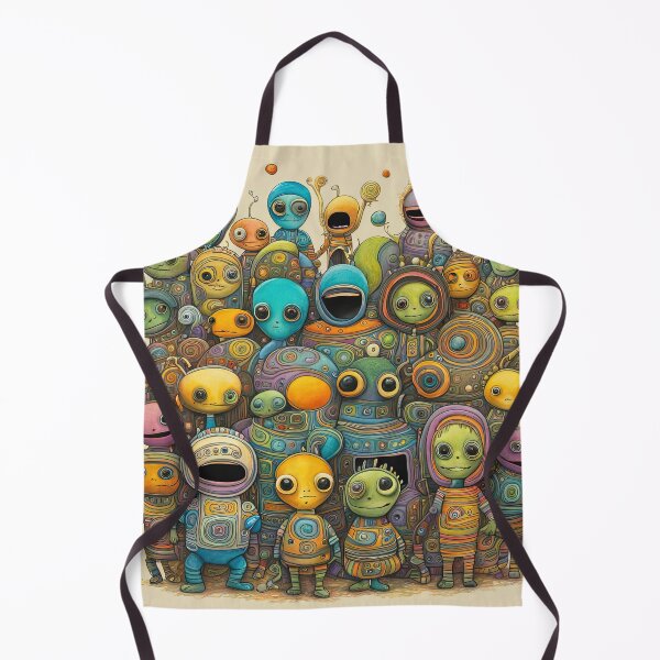 Item preview, Alien toddlers having fun playing designed and sold by Colin Bentham.