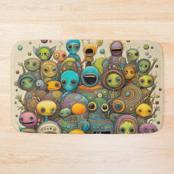 Item preview, Alien toddlers having fun playing designed and sold by Colin Bentham.