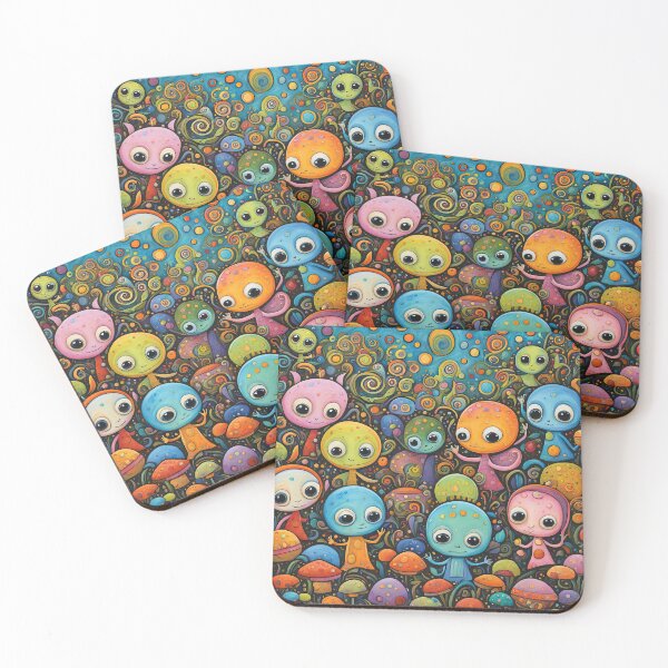 Item preview, Alien toddlers having fun playing designed and sold by Colin Bentham.