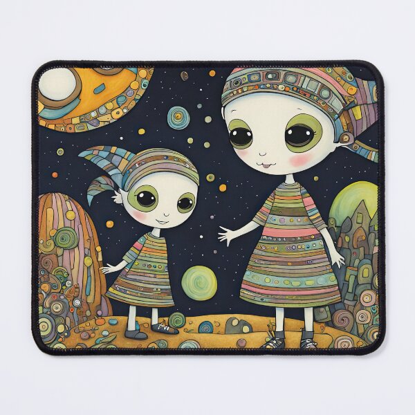 Item preview, Alien toddlers having fun playing designed and sold by Colin Bentham.
