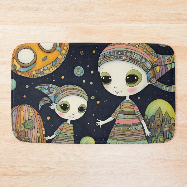 Item preview, Alien toddlers having fun playing designed and sold by Colin Bentham.
