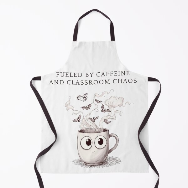 Item preview, Fueled by Caffeine and Classroom Chaos – Halloween Coffee designed and sold by jelonkaa.
