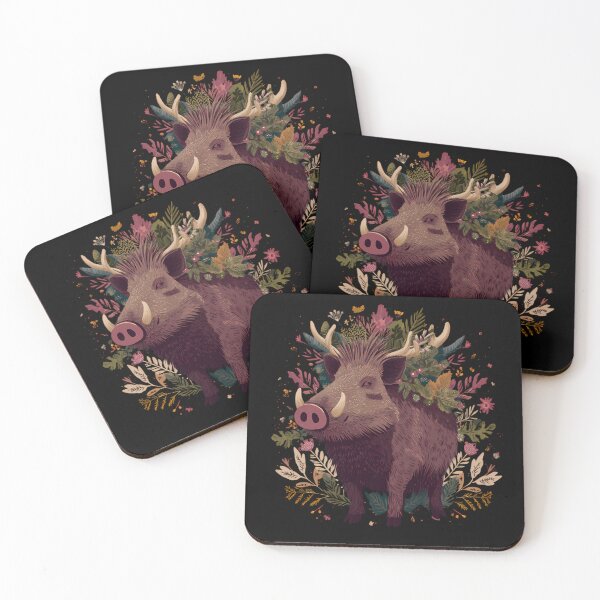 Item preview, Autumn Boar Charming Gift Idea For Autumn Lovers. designed and sold by MarlenArt.