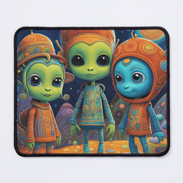 Item preview, Alien toddlers having fun playing designed and sold by Colin Bentham.