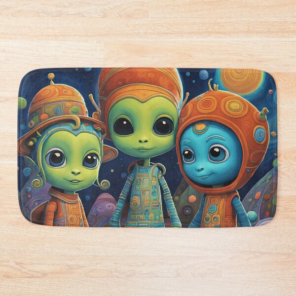 Item preview, Alien toddlers having fun playing designed and sold by Colin Bentham.