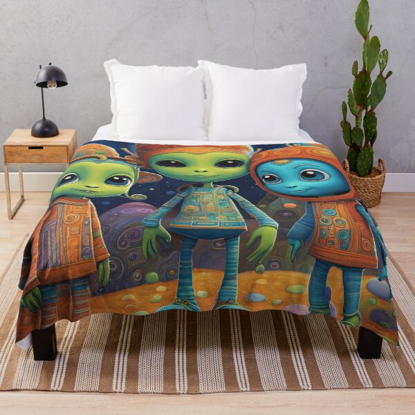 Item preview, Alien toddlers having fun playing designed and sold by Colin Bentham.