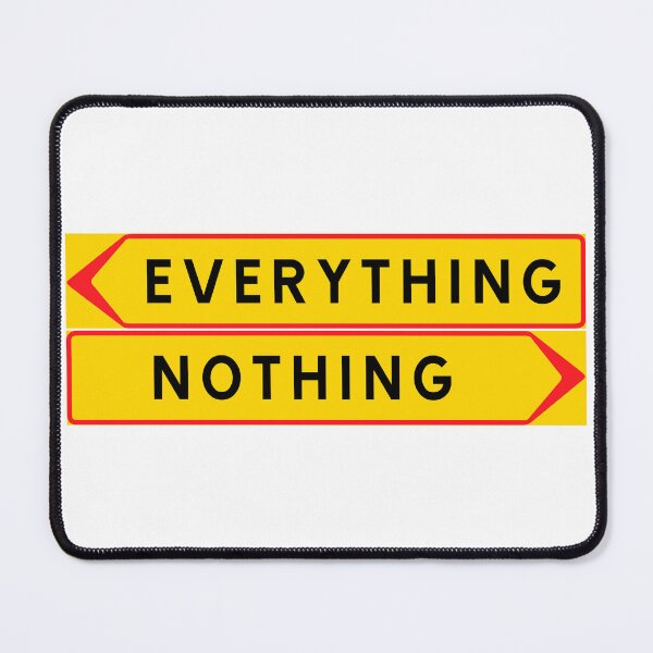 Item preview, Everything or nothing? designed and sold by ALF2023.