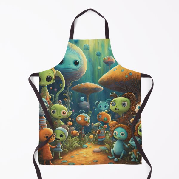 Item preview, Alien toddlers having fun playing designed and sold by Colin Bentham.