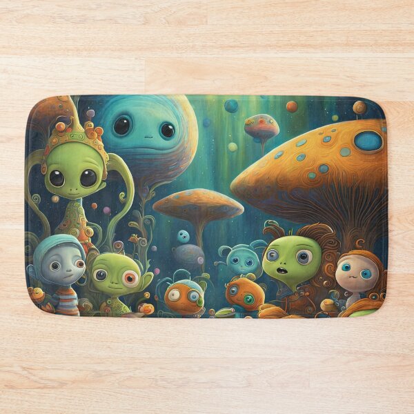 Item preview, Alien toddlers having fun playing designed and sold by Colin Bentham.