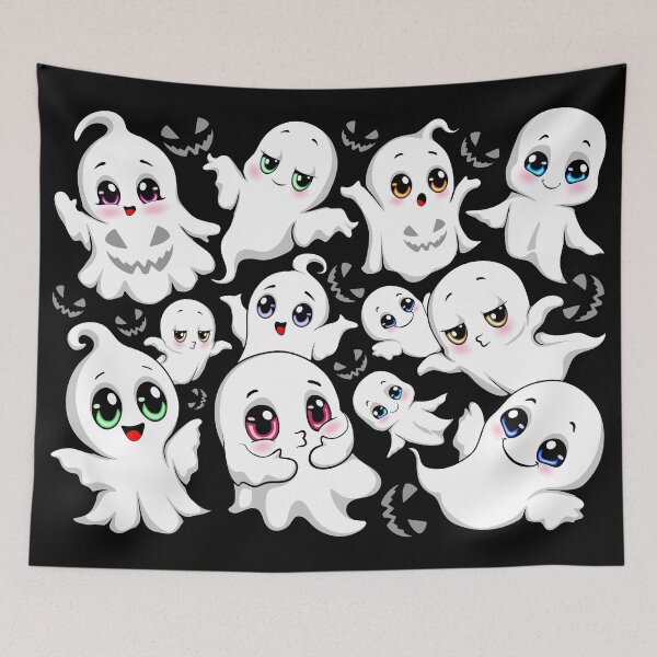 Item preview, Baby Ghosts Spooky Cute Halloween Mood designed and sold by BluedarkArt.
