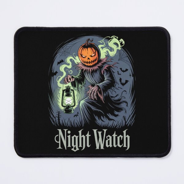 Item preview, Night Watch – Vintage Spooky Pumpkin Lantern Halloween Horror designed and sold by Taans-Creation.