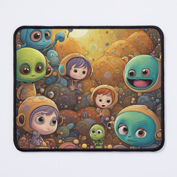 Item preview, Alien toddlers having fun playing designed and sold by Colin Bentham.
