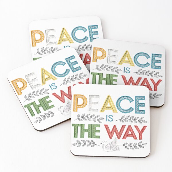 Item preview, PEACE IS THE WAY designed and sold by likbatonboot.