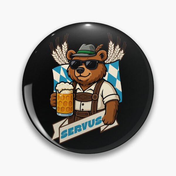Item preview, Hello Oktoberfest bear designed and sold by LayersDesign.
