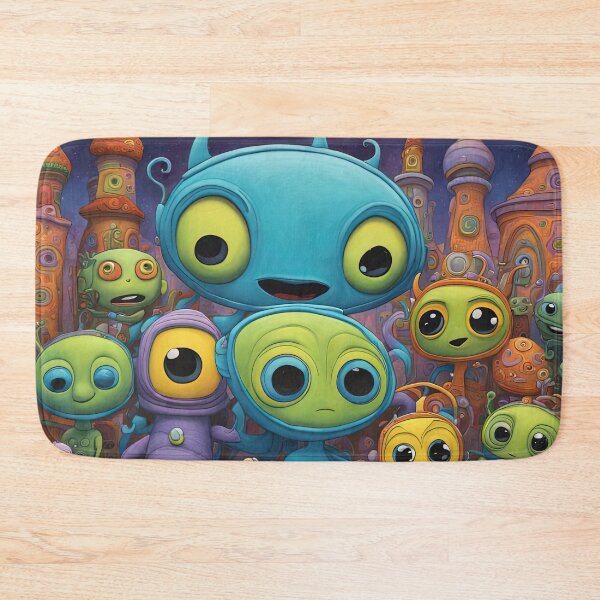 Item preview, Alien toddlers having fun playing designed and sold by Colin Bentham.