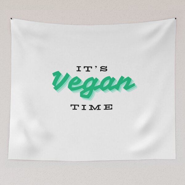 Item preview, It's Vegan Time | Fun and Bold Text Logo Design designed and sold by athanasioungr.