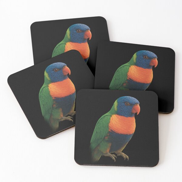 Item preview, Rainbow lorikeet: an exotic and colorful parrot designed and sold by Martapp.