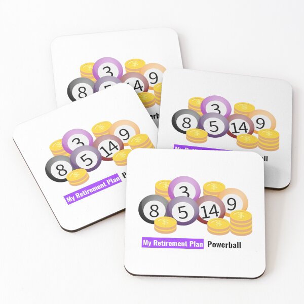 Item preview, Funny Lottery Quote Design – My Retirement Plan: Powerball designed and sold by Ani-24.