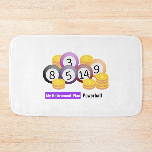 Item preview, Funny Lottery Quote Design – My Retirement Plan: Powerball designed and sold by Ani-24.
