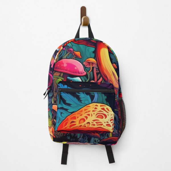 Item preview, Vibrant mushroom forest at dawn designed and sold by anytka.