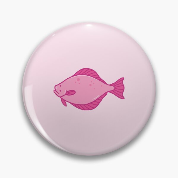 Item preview, Pink Flounder Fish designed and sold by evekajander.