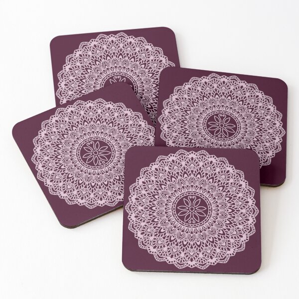 Item preview, Lotus Flower Mandala Spiritual Geometry Zen Buddhist Meditation Pattern designed and sold by DivineMandala.